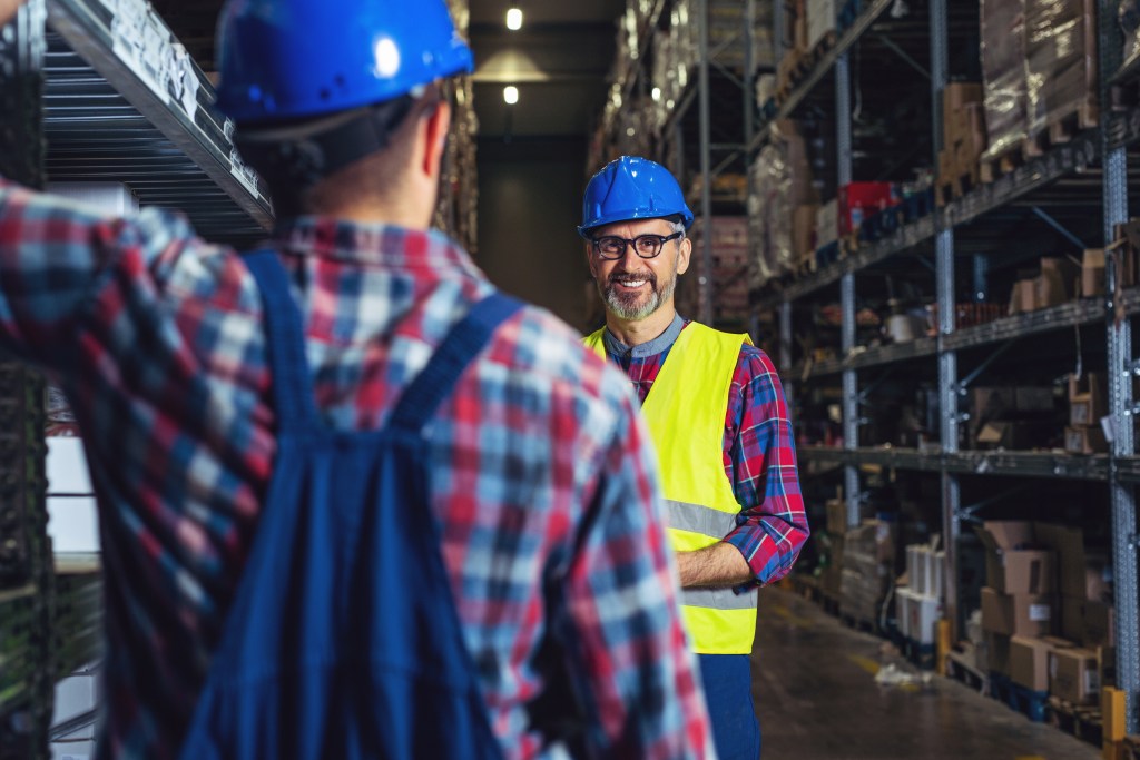 Older man in the workforce